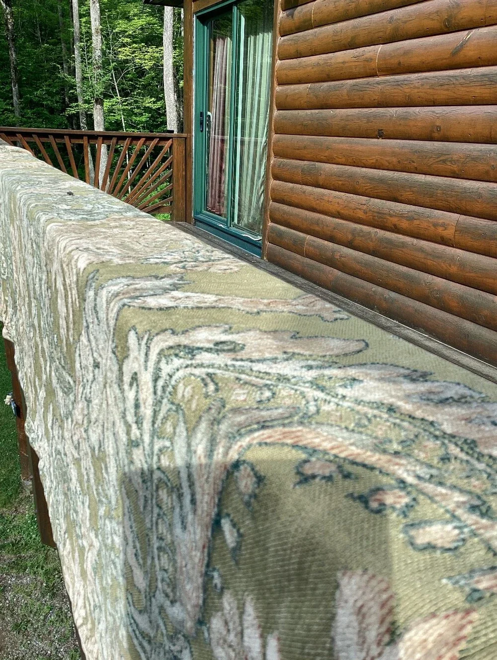⚜️ Les Tissages Tablecloth  FRENCH SCROLLED LUXURIOUS LINEN  100% COTTON